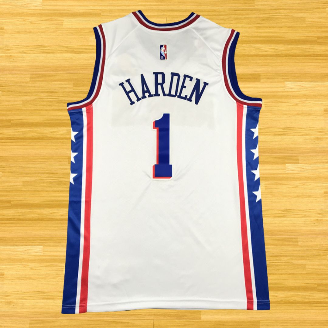 76ers - James Harden - 24/25 Jersey - White