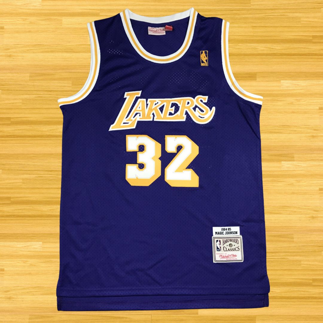 Lakers - Magic Johnson - Retro Jersey - Purple