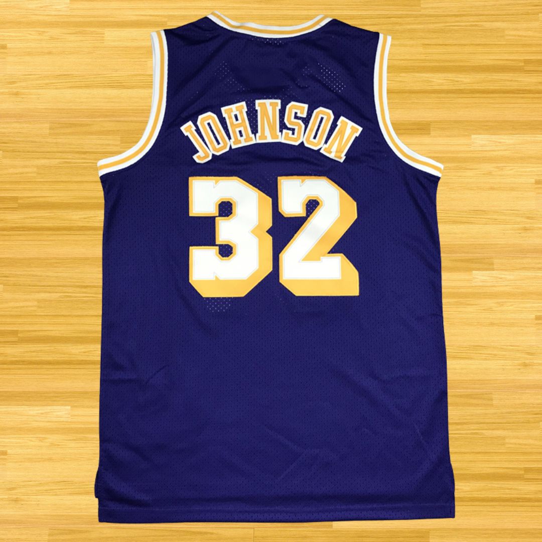 Lakers - Magic Johnson - Retro Jersey - Purple