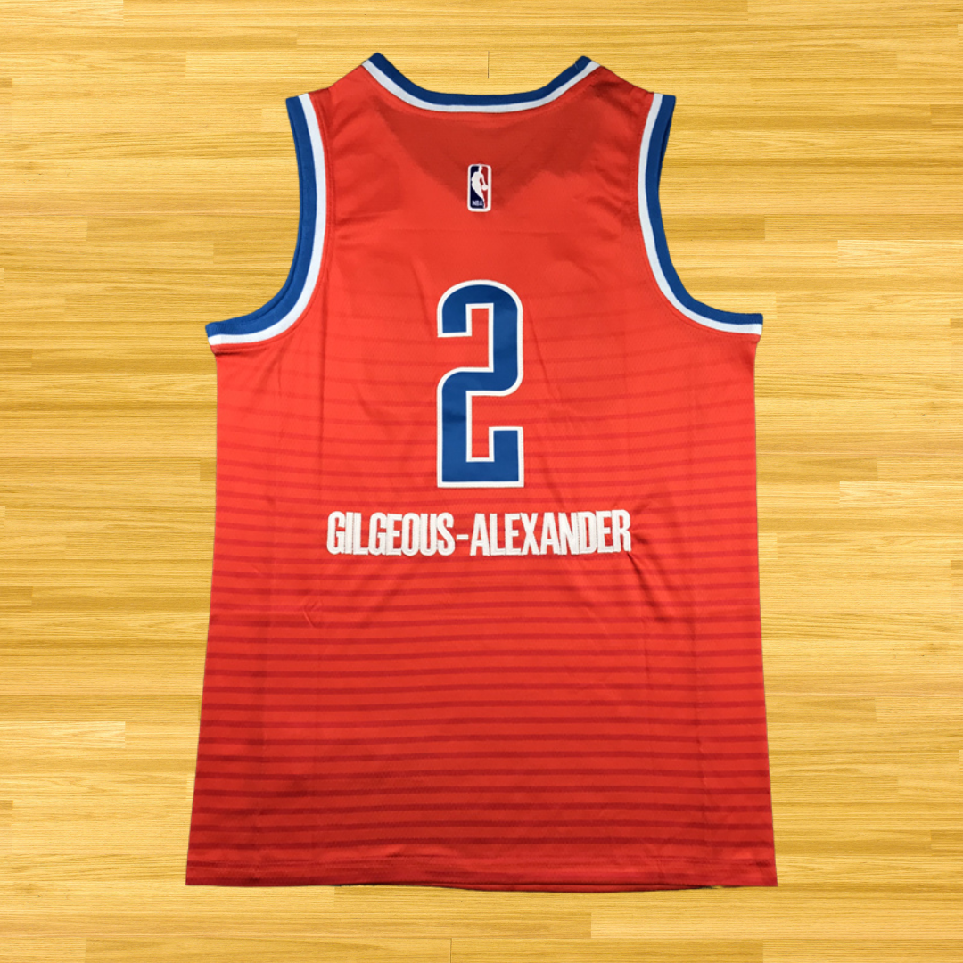 Thunder - Shai Gilgeous Alexander - 24/25 Jersey - Red