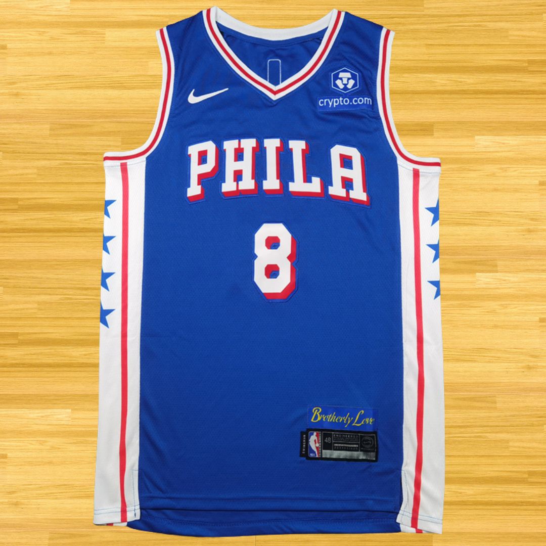 76ers - Paul George - 24/25 Jersey - Blue