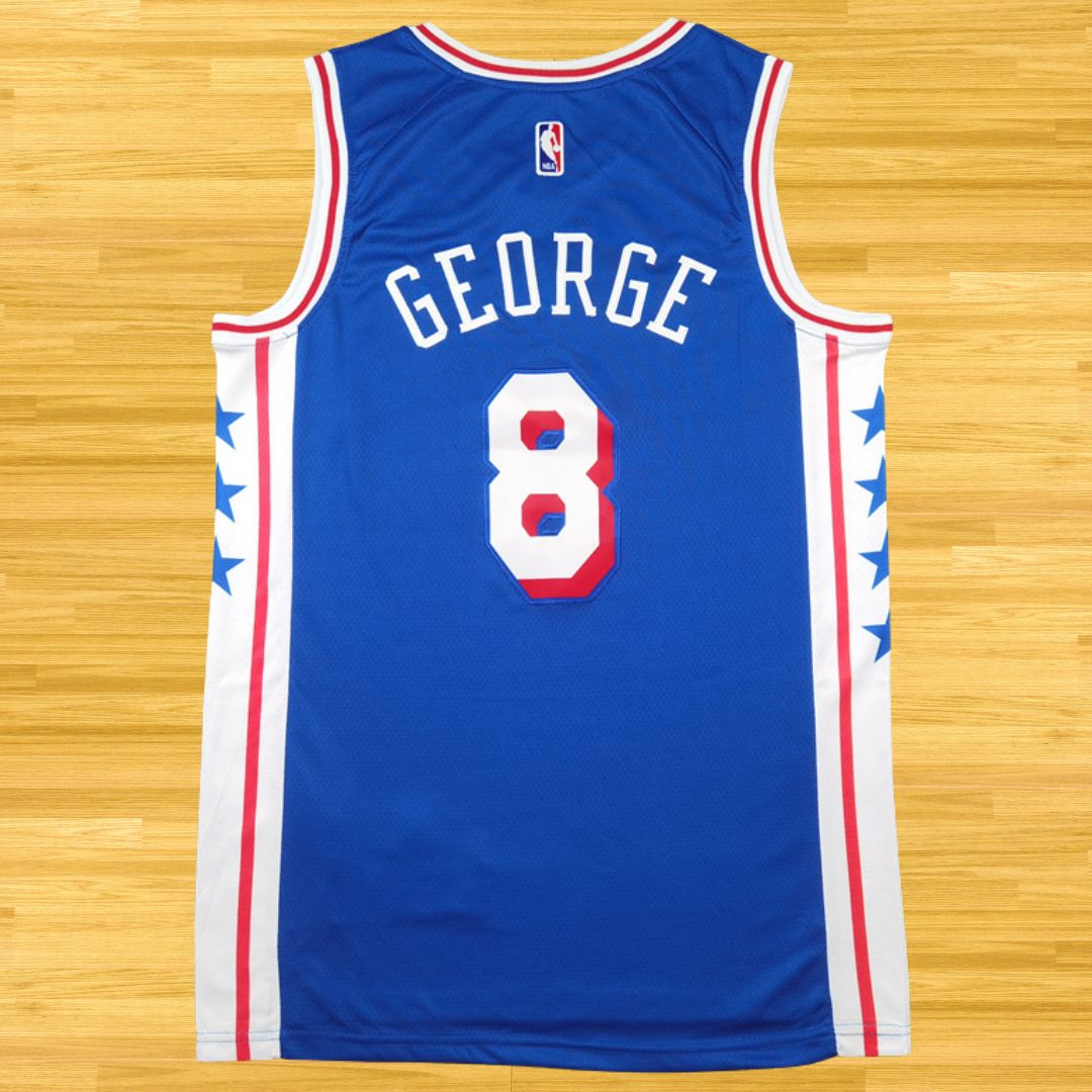76ers - Paul George - 24/25 Jersey - Blue