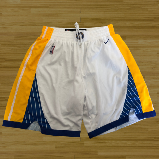 Warriors - Retro Shorts - White