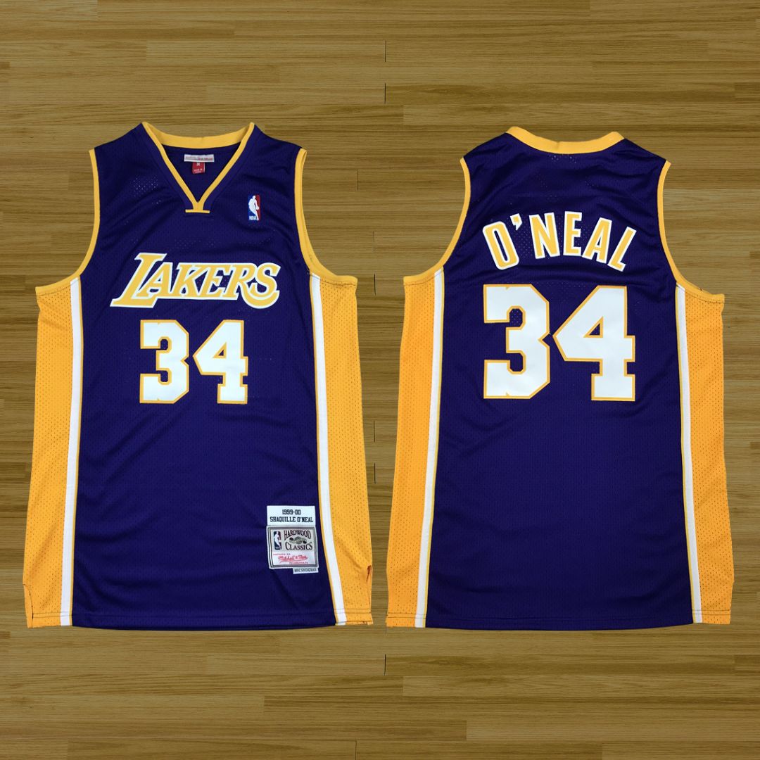 Lakers  - Shaquille O'Neal - Retro Jersey - Purple