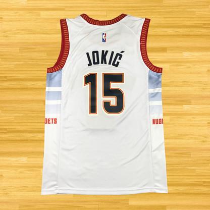 Nuggets - Nikola Jokić - 24/25 Jersey - White
