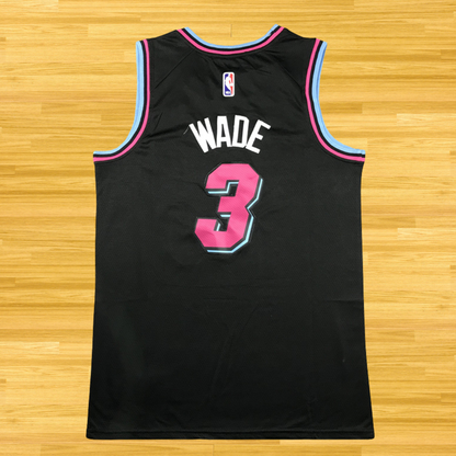 Heat - Dwyane Wade - Retro Jersey - City Black