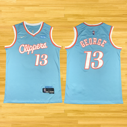 Clippers  - Paul George - 22/23 Jersey - City Blue