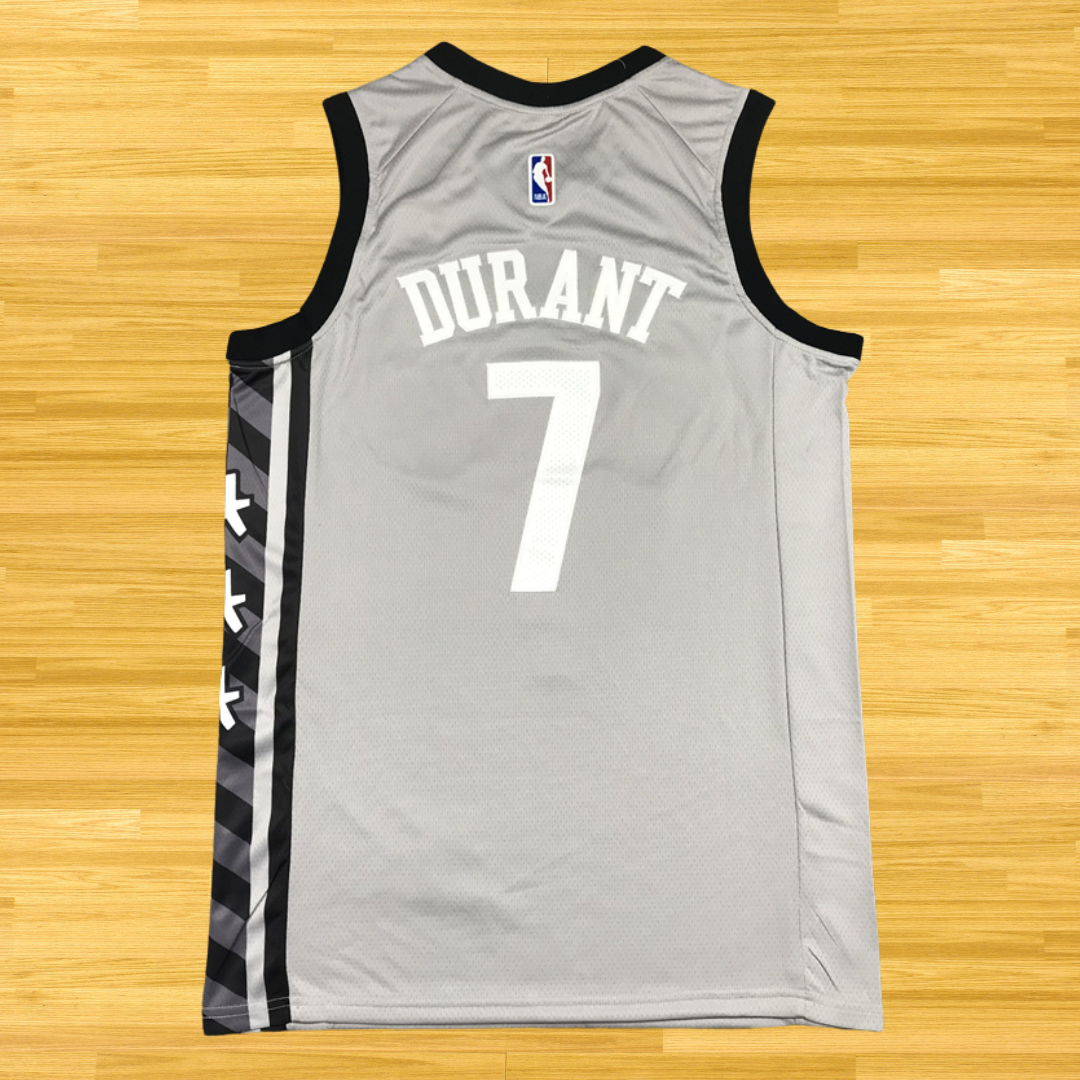 Nets - Kevin Durant - 20/21 Jersey - Gray