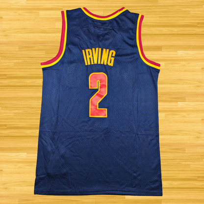 Cavaliers - Kyrie Irving - Retro Jersey - Navy Blue