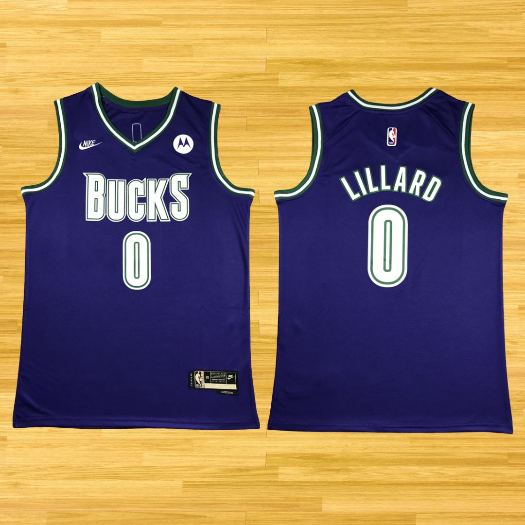 Bucks - Damian Lillard - 24/25 Jersey - Purple
