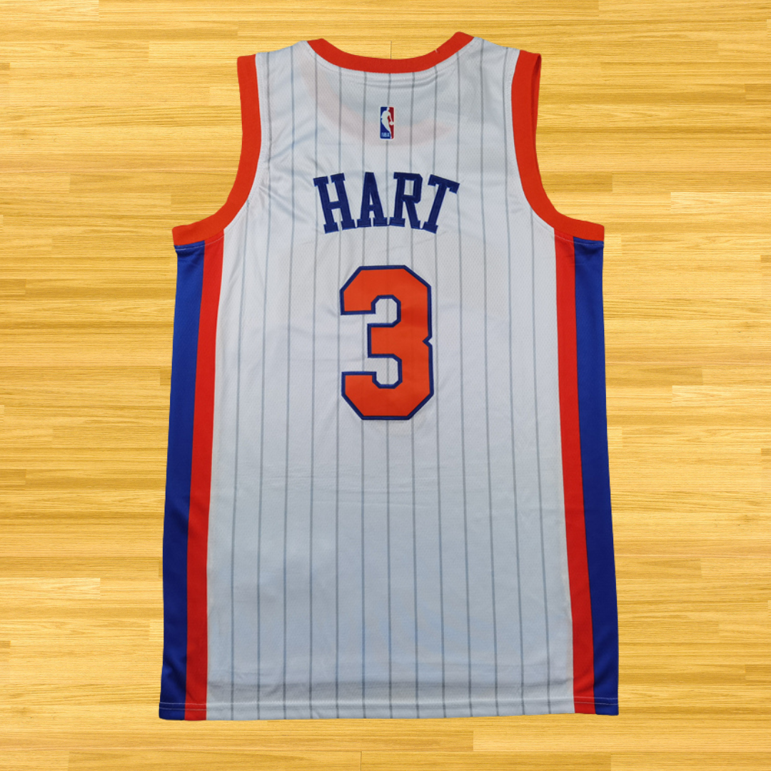 Knicks - Josh Hart  - 24/25 Jersey - White