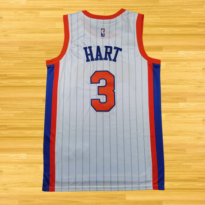 Knicks - Josh Hart  - 24/25 Jersey - White