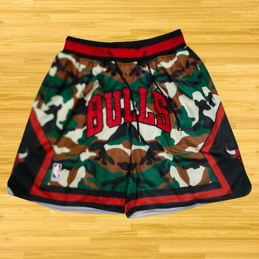 Bulls - Retro Shorts - Camo