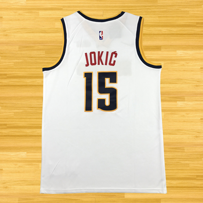 Nuggets - Nikola Jokić - 24/25 Jersey - White Home