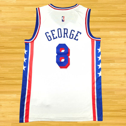 76ers - Paul George  - 24/25 Jersey - White